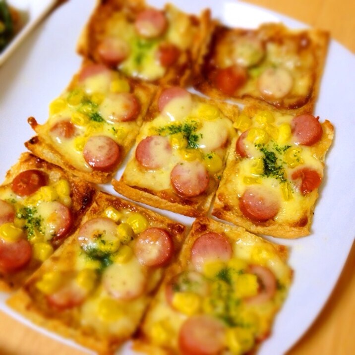 油揚げピザ カレーマヨ 簡単 糖質制限にも レシピ 作り方 By ズボラ母ちゃん 楽天レシピ 油揚げピザ カレーマヨ 簡単 糖質制限にも レシピ 作り方 By ズボラ母ちゃん 楽天レシピ